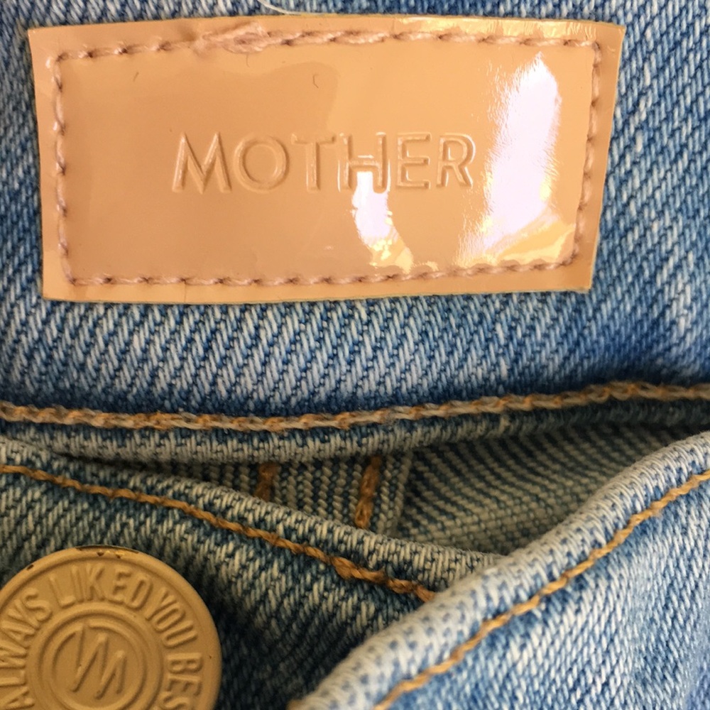 MOTHER Mid Rise Dazzler Ankle LIMITED EDITION - Light Blue size 29 - Picture 2 of 10